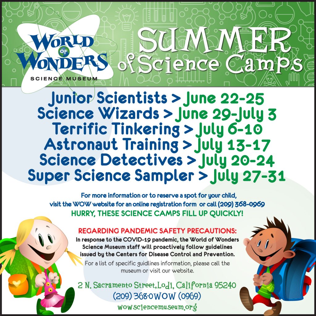 Summer Of Science Camps Registration NOW OPEN World Of Wonders 