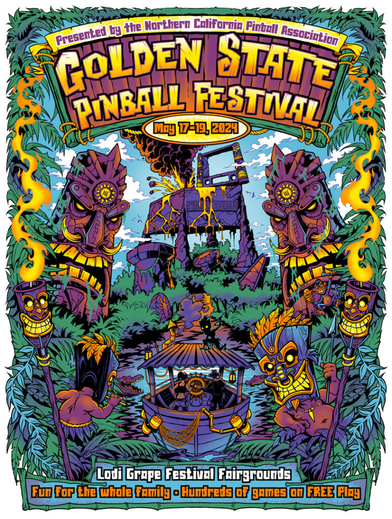 Back by Popular Demand! Golden State Pinball Festival May 1719, 2024